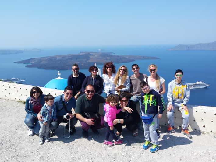 Santorini: Oia, Firsotefani, Megalochori, & Perivolos Tour