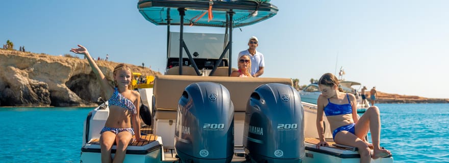 Ayia Napa/Protaras : yacht privé avec boissons illimitées