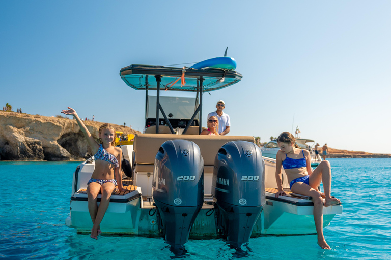 Ayia Napa/Protaras: Private Yacht with Unlimited Drinks Private Yacht with Unlimited Drinks (4 hours)