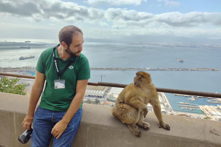 From Cadiz Bay: Gibraltar Day Trip with Rock Tour