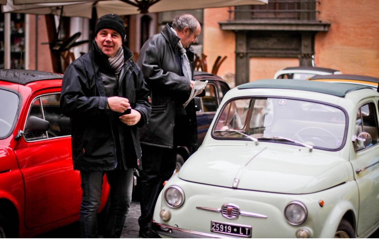 Rome: 3 heures Visite de la ville par Vintage Fiat 500
