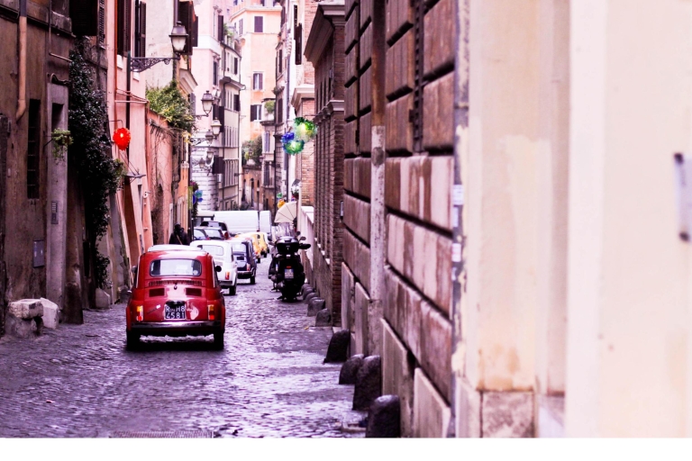 Rzym: 3-godzinna wycieczka po mieście przez Vintage Fiat 500