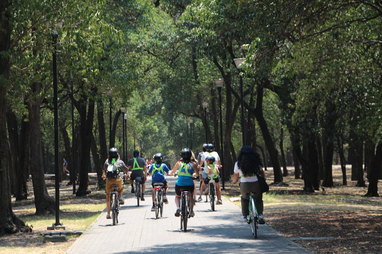 Mexico City: Architecture Bike Tour with Tacos