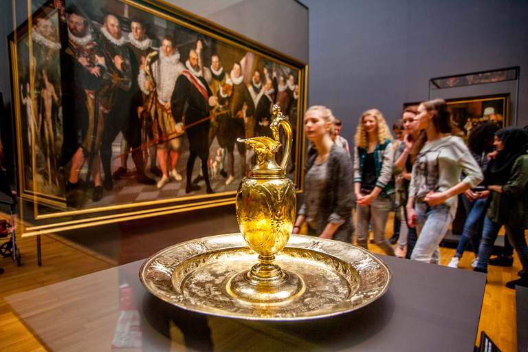 Ámsterdam: tour con Rijksmuseum y crucero por los canalesTour del Rijksmuseum y crucero (no reembolsable)