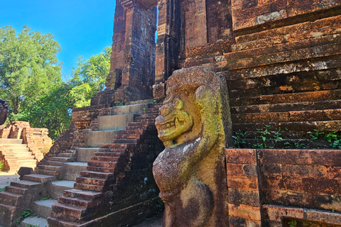 Hoi An: Santuario de My Son y Crucero por el río al atardecer con barbacoa