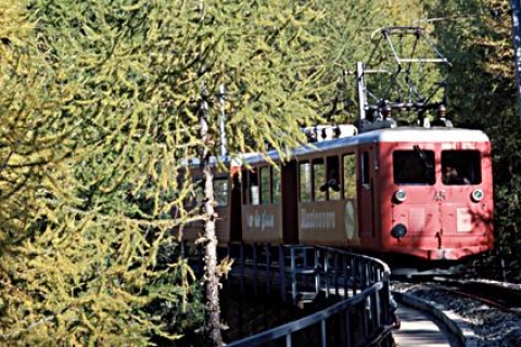 From Geneva: Full-Day Trip to Chamonix and Mont-Blanc Mont Blanc: Roundtrip from Geneva with Cable Car and Train