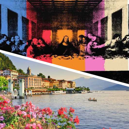 Ostatnia Wieczerza Da Vinci i całodniowa wycieczka nad jezioro Como - mała grupa