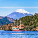Tokyo, Monte Fuji, 5ª stazione e Hakone: tour in autobus e crociera con treno proiettile