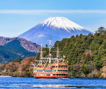 東京：富士山、箱根、芦ノ湖クルーズと新幹線