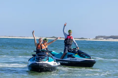 From Gold Coast: South Stradbroke Island Jetski Tour