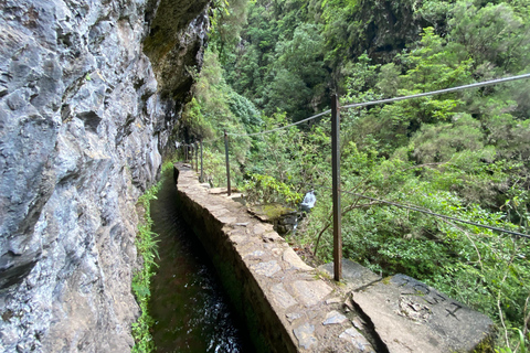 Madeira: Levada do Caldeirão Verde Wandeling met lokale ophaalservice