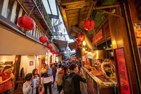 From Taipei: Yehliu Night Light Show & Jiufen Tour