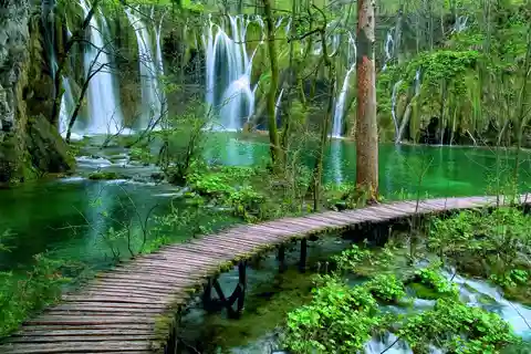 Tour giornaliero dei Laghi di Plitvice da Rijeka, semplice e sicuro
