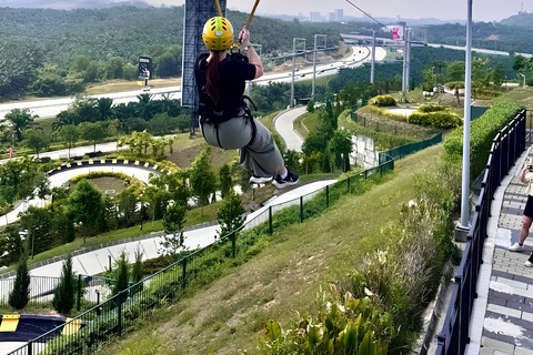 Kuala Lumpur: 5 Skyline Luge & Zipline with private Transfer