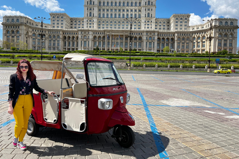 Bucarest : Tour de ville en Tuk Tuk