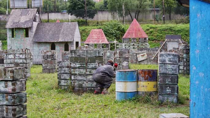 praga actividad de paintball de 4 horas con transferencias