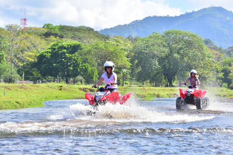 From San Jose: Jungle, Beach and River ATV Adventure