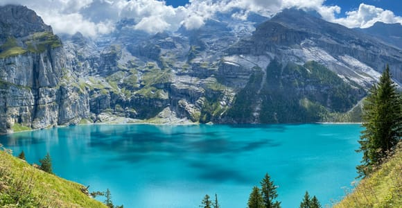 Interlaken: Lake Oeschinen Day Trip with Cable Car Ride