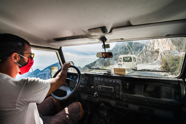 Från Florens: Dagsutflykt till Pisa, Lucca och Carrara Marble