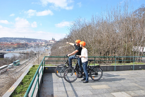 Prag: Sightseeing-Tour per E-Bike