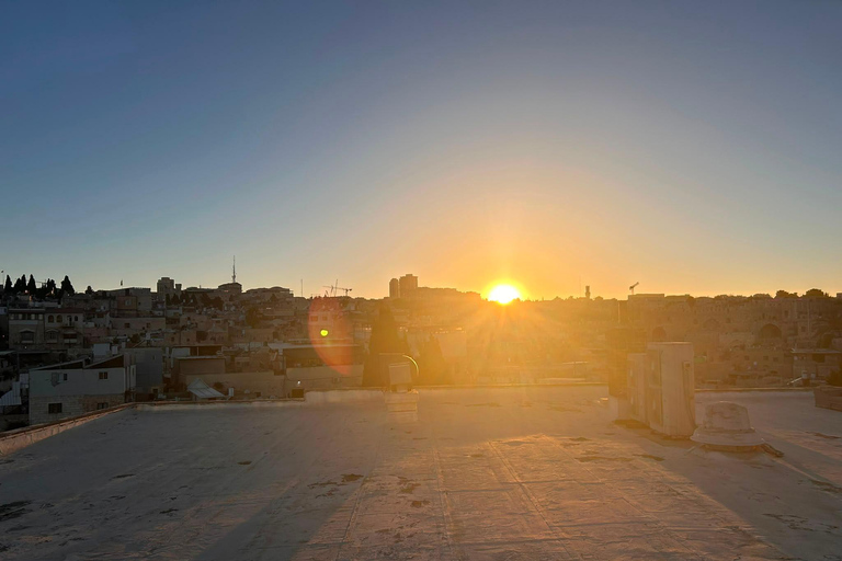 Jerusalem After Dark: Old City Sunset Walking Tour & Wine