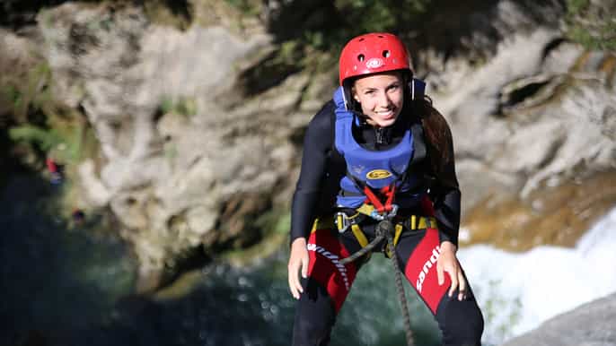 from split extreme canyoning on cetina river