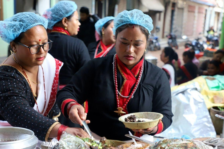 Kathmandu: Tokha Saturday Food Market Tour with Tastings