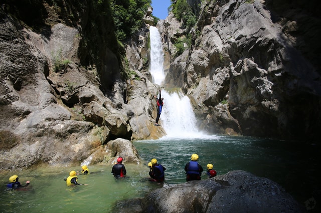 From Split: Canyoning on the Cetina River