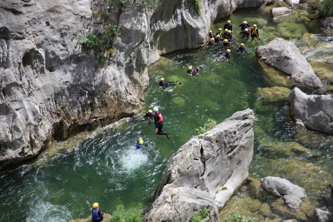 Ab Split: Canyoning-Tour am Fluss CetinaCanyoning am Fluss Cetina – ohne Transfer