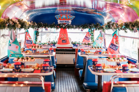 London: PAW Patrol Bus Tour with Afternoon Tea Lower Deck Premium Bus 1