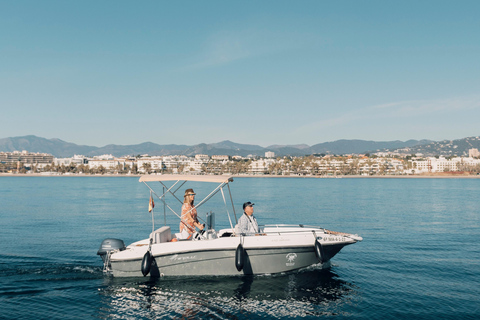 Båt utan körkort i Puerto Banús6h