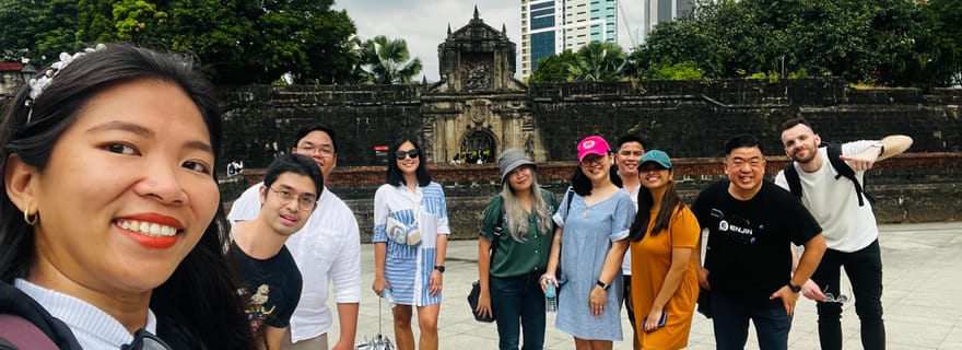 Manille : visite à pied de l'Intramuros.