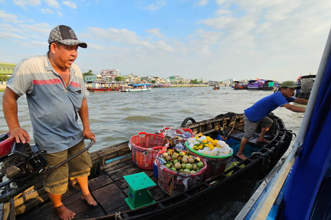 Von HCM: Mekong Delta Can Tho Floating Market 2-Tages-TourGruppentour und Aufenthalt im 3-Sterne-Hotel (mindestens 2 Personen)