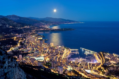 Monaco by Night 4-Hour Minivan Tour z Nicei