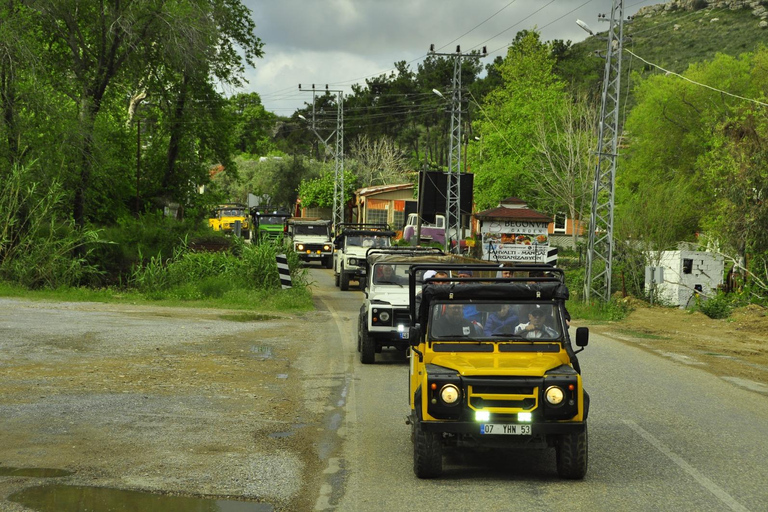 Side: Jeep Safari, Green Canyon, and Mud Bath Tour