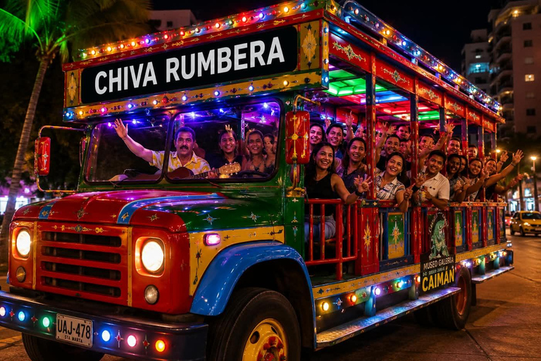 Santa Marta Chiva Rumbera, Encounter with Alvaro Lemmon, the Caiman Man Santa Marta Chiva Rumbera, meet Alvaro Lemmon, the Caiman Man