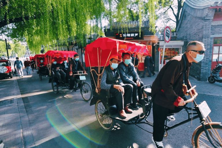 Pechino: Tour degli hutong di Shichahai in taxi a piedi