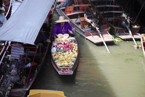 Damnoen Saduak-fietstocht van een hele dag vanuit Bangkok