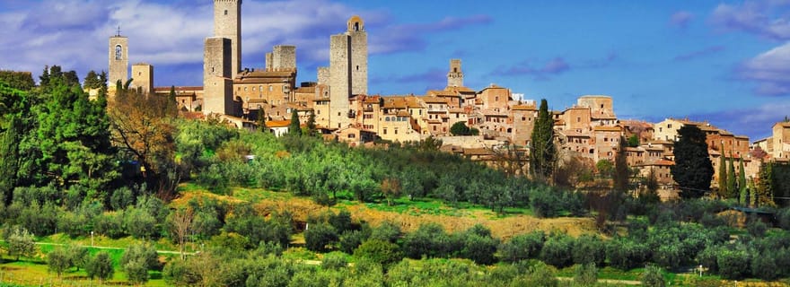 Depuis Livourne : Excursions à Sienne, San Gimignano et dans le Chianti