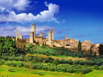 Depuis Livourne : Excursions à Sienne, San Gimignano et dans le Chianti