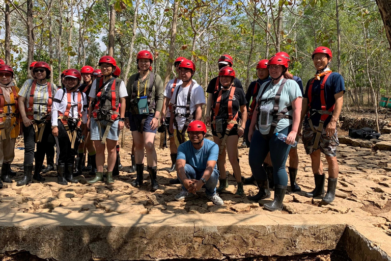 Jomblang Cave , Pindul Cave and Oyo River adventure tour