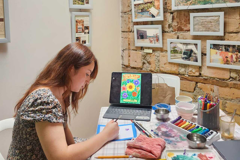 Medellín: Create Your Own Postcard Workshop