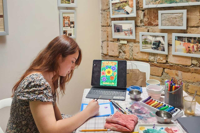 Medellín: Create Your Own Postcard Workshop