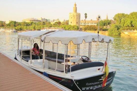 Sevilla: Triana Rundgang & umweltfreundliche Bootsfahrt