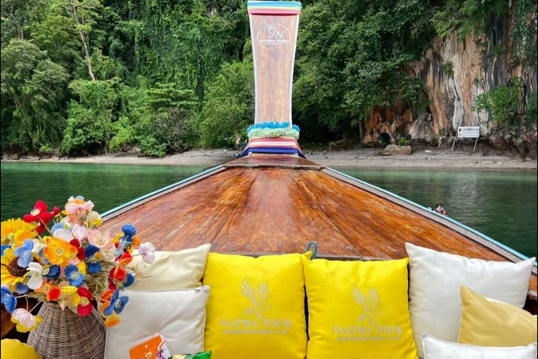 Khao Lak: Private Phang Nga Bay by Luxury Longtail Tour James Bond with Canoe