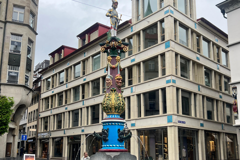 Luzern: Tagestour auf die Rigi mit Bootsfahrt und Zahnradbahn