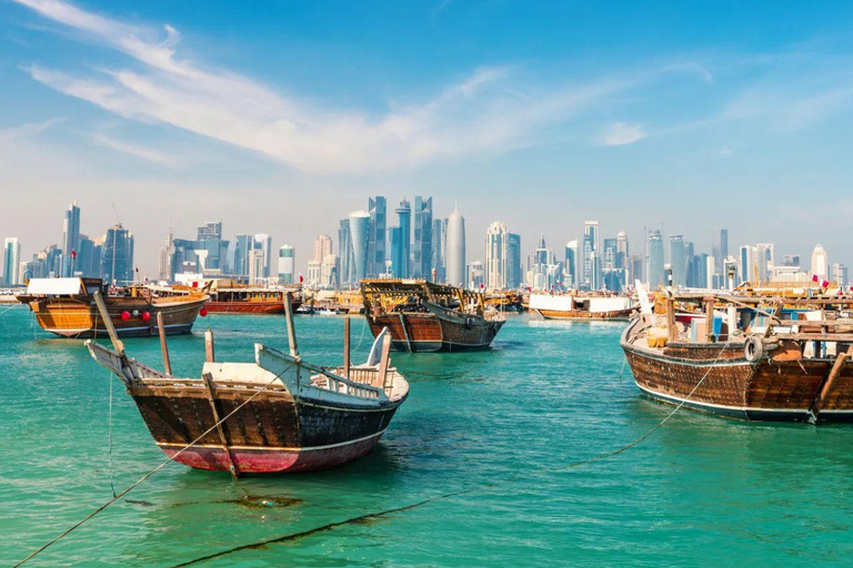 Tour di Doha con un tocco culturale e guida.