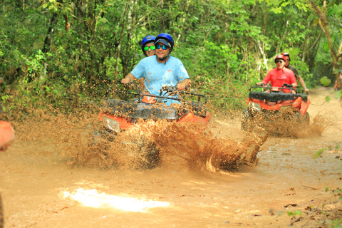 Playa del Carmen : Aventure en quad, tyrolienne et piscine naturelle