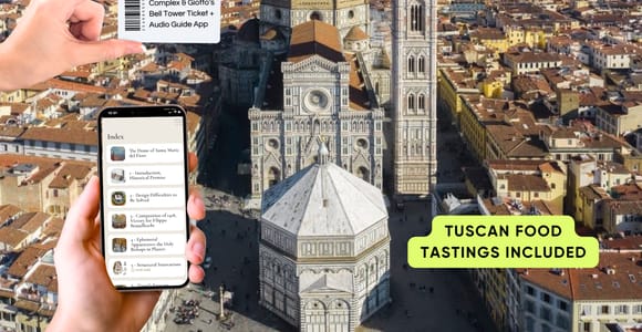 Florence Giotto Bell Tower-Cathedral-Baptistery-Museum Entry