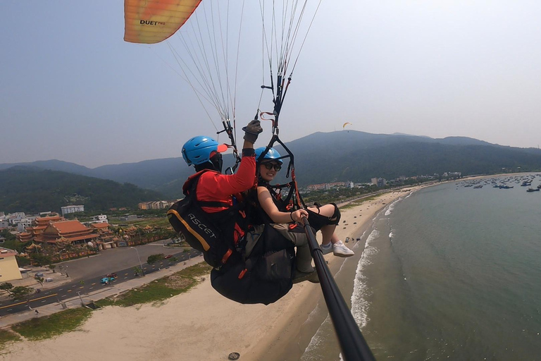 Da Nang Private paragliding experience on Monkey Mountain Da Nang Paragliding On Son Tra Mountain aka Monkey Mt